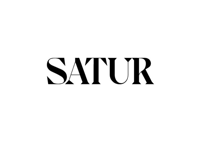 SATUR 세터 브랜드 로고 이미지